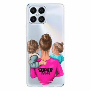 Odolné silikonové pouzdro iSaprio - Super Mama - Boy and Girl - Honor X8 obraz