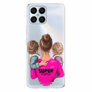 Odolné silikonové pouzdro iSaprio - Super Mama - Two Boys - Honor X8 obraz