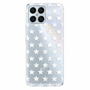 Odolné silikonové pouzdro iSaprio - Stars Pattern - white - Honor X8 obraz