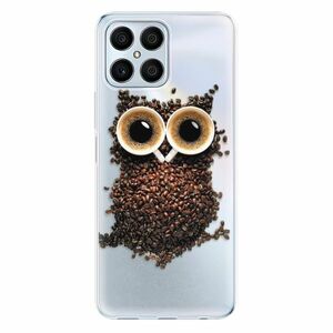 Odolné silikonové pouzdro iSaprio - Owl And Coffee - Honor X8 obraz