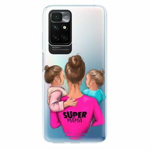Odolné silikonové pouzdro iSaprio - Super Mama - Two Girls - Xiaomi Redmi 10 obraz