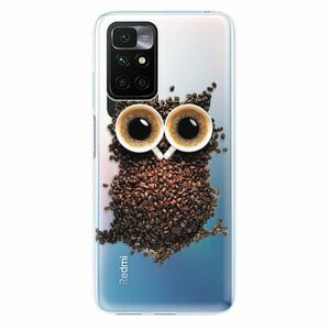 Odolné silikonové pouzdro iSaprio - Owl And Coffee - Xiaomi Redmi 10 obraz