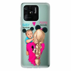 Odolné silikonové pouzdro iSaprio - Mama Mouse Blonde and Boy - Xiaomi Redmi 10C obraz