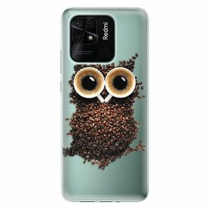 Odolné silikonové pouzdro iSaprio - Owl And Coffee - Xiaomi Redmi 10C obraz