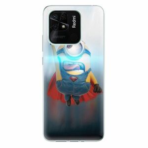 Odolné silikonové pouzdro iSaprio - Mimons Superman 02 - Xiaomi Redmi 10C obraz