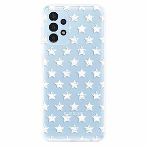 Odolné silikonové pouzdro iSaprio - Stars Pattern - white - Samsung Galaxy A13 obraz