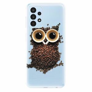 Odolné silikonové pouzdro iSaprio - Owl And Coffee - Samsung Galaxy A13 obraz