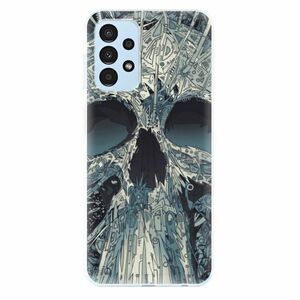 Odolné silikonové pouzdro iSaprio - Abstract Skull - Samsung Galaxy A13 obraz