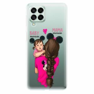 Odolné silikonové pouzdro iSaprio - Mama Mouse Brunette and Girl - Samsung Galaxy M53 5G obraz