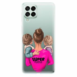 Odolné silikonové pouzdro iSaprio - Super Mama - Two Boys - Samsung Galaxy M53 5G obraz