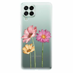 Odolné silikonové pouzdro iSaprio - Three Flowers - Samsung Galaxy M53 5G obraz