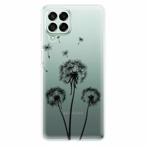 Odolné silikonové pouzdro iSaprio - Three Dandelions - black - Samsung Galaxy M53 5G obraz