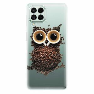 Odolné silikonové pouzdro iSaprio - Owl And Coffee - Samsung Galaxy M53 5G obraz