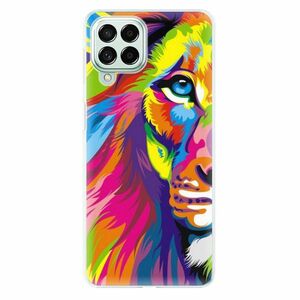 Odolné silikonové pouzdro iSaprio - Rainbow Lion - Samsung Galaxy M53 5G obraz