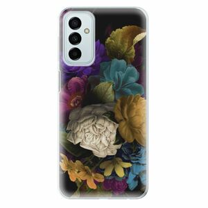 Odolné silikonové pouzdro iSaprio - Dark Flowers - Samsung Galaxy M23 5G obraz