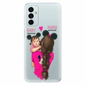 Odolné silikonové pouzdro iSaprio - Mama Mouse Brunette and Girl - Samsung Galaxy M23 5G obraz