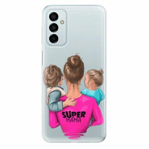 Odolné silikonové pouzdro iSaprio - Super Mama - Boy and Girl - Samsung Galaxy M23 5G obraz