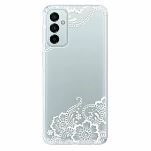 Odolné silikonové pouzdro iSaprio - White Lace 02 - Samsung Galaxy M23 5G obraz