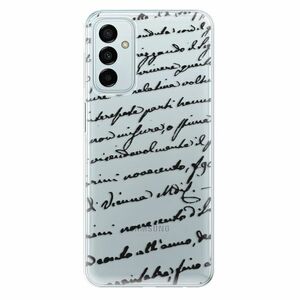 Odolné silikonové pouzdro iSaprio - Handwriting 01 - black - Samsung Galaxy M23 5G obraz