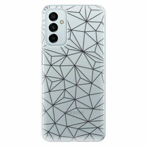 Odolné silikonové pouzdro iSaprio - Abstract Triangles 03 - black - Samsung Galaxy M23 5G obraz
