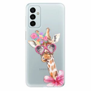 Odolné silikonové pouzdro iSaprio - Lady Giraffe - Samsung Galaxy M23 5G obraz