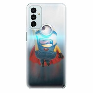 Odolné silikonové pouzdro iSaprio - Mimons Superman 02 - Samsung Galaxy M23 5G obraz