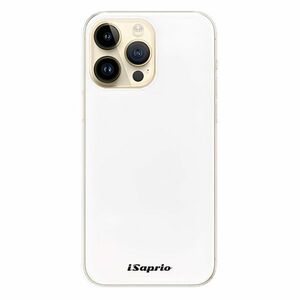 Odolné silikonové pouzdro iSaprio - 4Pure - bílý - iPhone 14 Pro Max obraz