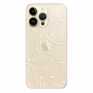 Odolné silikonové pouzdro iSaprio - Fancy - white - iPhone 14 Pro Max obraz