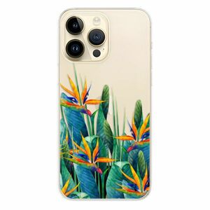 Odolné silikonové pouzdro iSaprio - Exotic Flowers - iPhone 14 Pro Max obraz