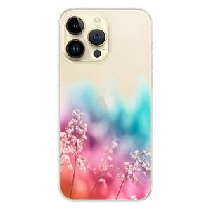 Odolné silikonové pouzdro iSaprio - Rainbow Grass - iPhone 14 Pro Max obraz
