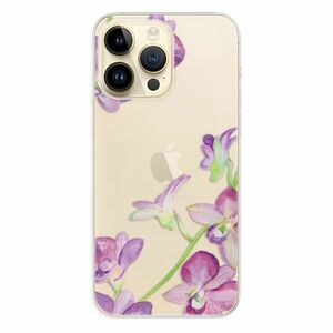 Odolné silikonové pouzdro iSaprio - Purple Orchid - iPhone 14 Pro Max obraz