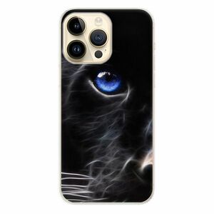 Odolné silikonové pouzdro iSaprio - Black Puma - iPhone 14 Pro Max obraz