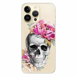 Odolné silikonové pouzdro iSaprio - Pretty Skull - iPhone 14 Pro Max obraz