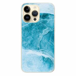 Odolné silikonové pouzdro iSaprio - Blue Marble - iPhone 14 Pro Max obraz