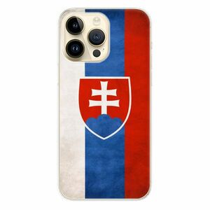 Odolné silikonové pouzdro iSaprio - Slovakia Flag - iPhone 14 Pro Max obraz