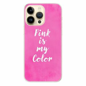Odolné silikonové pouzdro iSaprio - Pink is my color - iPhone 14 Pro Max obraz