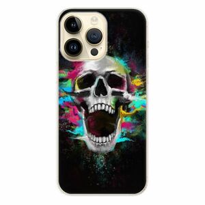 Odolné silikonové pouzdro iSaprio - Skull in Colors - iPhone 14 Pro Max obraz