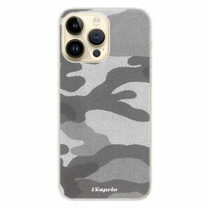 Odolné silikonové pouzdro iSaprio - Gray Camuflage 02 - iPhone 14 Pro Max obraz