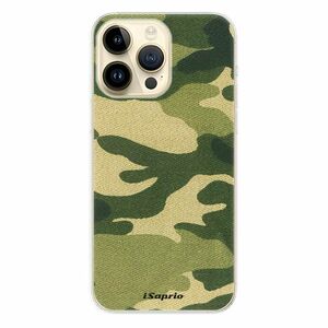 Odolné silikonové pouzdro iSaprio - Green Camuflage 01 - iPhone 14 Pro Max obraz