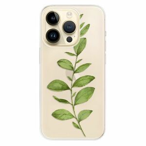 Odolné silikonové pouzdro iSaprio - Green Plant 01 - iPhone 14 Pro obraz