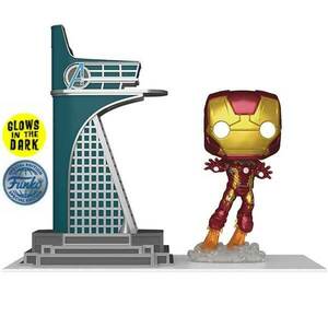 POP! The Infinity Saga: Avengers Tower & Iron Man Special Edition (Glows in the Dark) obraz