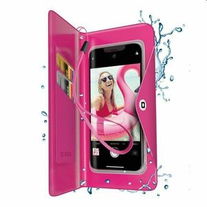 SBS Univerzální pouzdro Water Wallet pro smartfóny do 6, 8'', růžové obraz