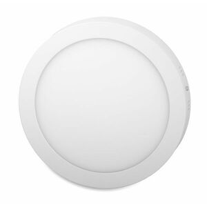 T-LED Bílý přisazený LED panel kulatý 220mm 18W Barva světla: Denní bílá 10287 obraz
