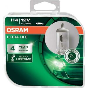 OSRAM H4 ultra life 64193ULT-HCB 60/55W 12V duobox obraz