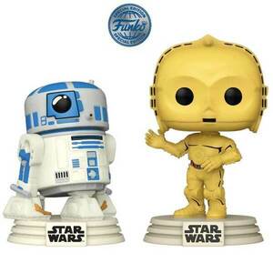 POP! Retro: R2 D2 & C 3PO (Star Wars) Special Edition obraz