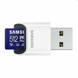 Samsung PRO Plus Micro SDXC 512GB + USB adaptér obraz