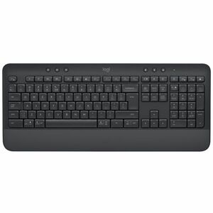 Logitech K650 Signature Wireless keyboard, CZ/SK, graphite obraz