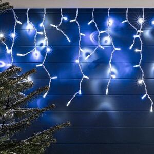 S.O.S. dekorace LED interiérové světelné krápníky - 2, 5x0, 45m, studená bílá, 90 diod obraz