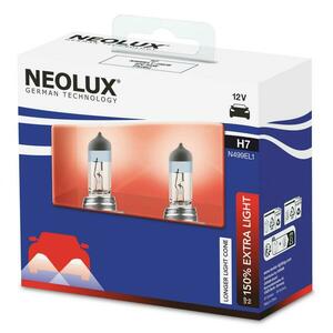 NEOLUX H7 12V 55W PX26d Extra Light +130% 2ks N499EL1-2SCB obraz