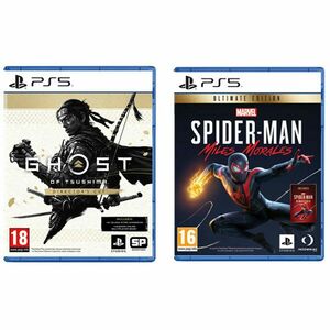 Ghost of Tsushima (Director's Cut) CZ + Marvel's Spider-Man: Miles Morales CZ (Ultimate Edition) PS5 obraz